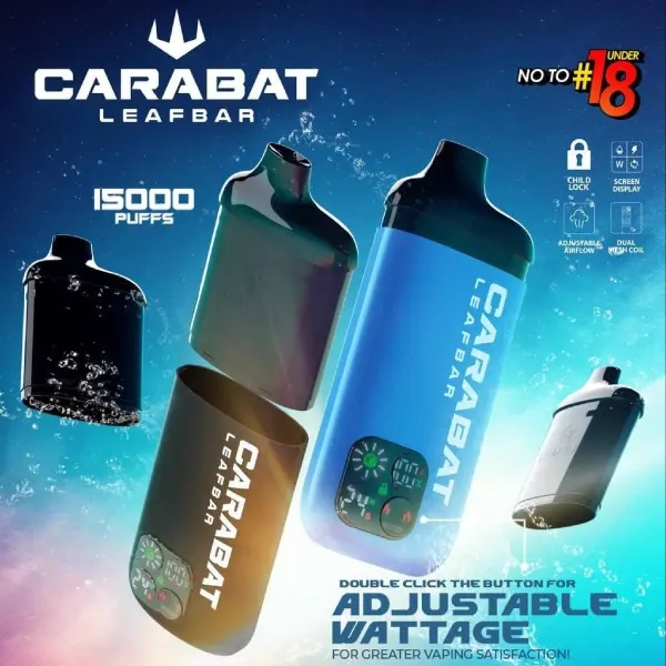 carabat leafbar 15000 puffs device kit genuine stock buy now