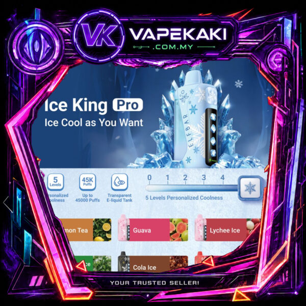 elfbar ice king pro 45k disposable | official authentic product elfbar ice king pro