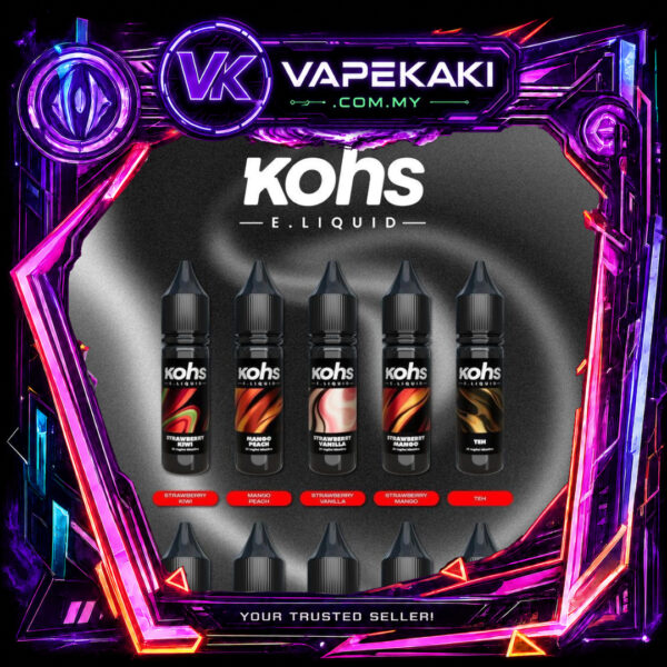 kohs e liquid 15ml 20mg akta 852 registered genuine stock buy now kohs e liquid 15ml 20mg akta 852 registered genuine stock buy now