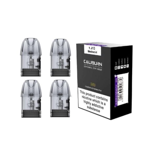 uwell caliburn a2/ak2 cartridge 0.9 & 1.2 ohm genuine stock buy now