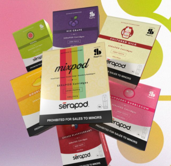serapod cellera 4 in 1 prefilled cartridge pack genuine stock buy now serapod cellera 4 in 1 prefilled cartridge pack genuine stock buy now