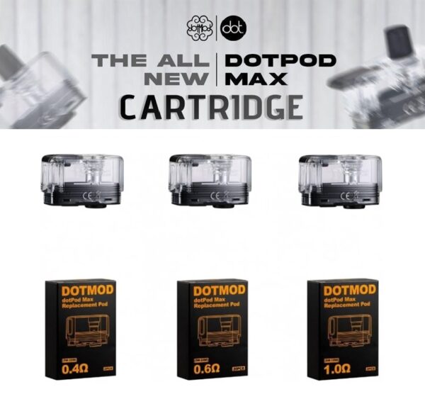 dotpod max replacement pod 2 pcs pack genuine stock buy now dotpod max replacement pod 2 pcs pack genuine stock buy now