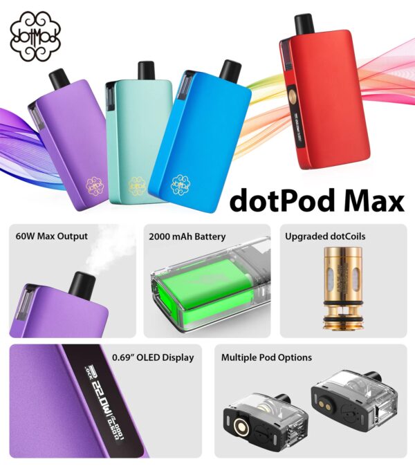 dotpod max device 2000 mah built in battery genuine stock buy now dotpod max device 2000 mah built in battery genuine stock buy now