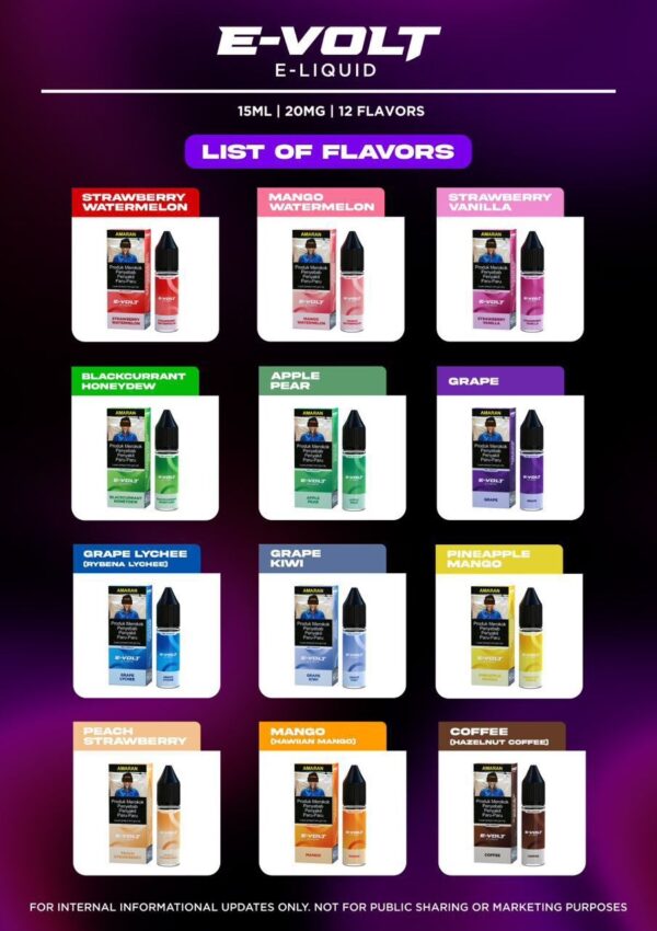 e volt e liquid by voltbar 15ml 20mg akta 852 registered genuine stock buy now e volt e liquid by voltbar 15ml 20mg akta 852 registered genuine stock buy now