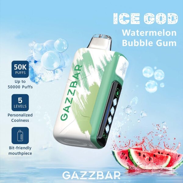 gazzbar ice god 50k disposable genuine stock buy now gazzbar ice god 50k disposable genuine stock buy now