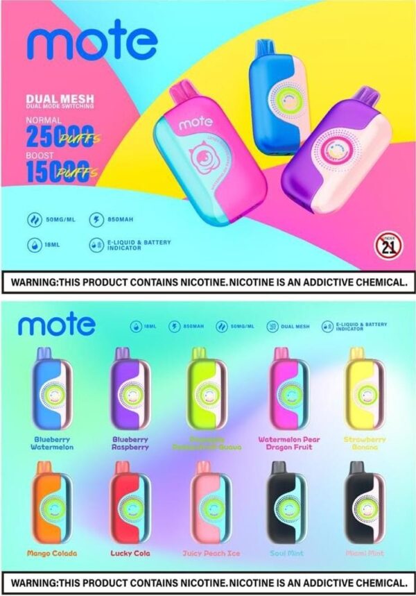 mote 25k puffs disposable genuine stock buy now