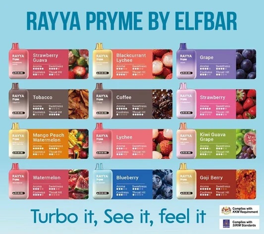 prime 1 Elfbar Rayya Pryme 3k puff Disposable | Official Authentic Product