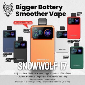 snowwolf 17 starter kit genuine stock buy now
