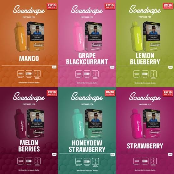 sounnvape Soundvape 3000 Puff Pre-filled Cartridge | Official Authentic Product