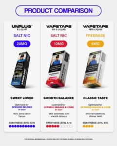 vapetape 15ml e liquid freebase genuine stock buy now