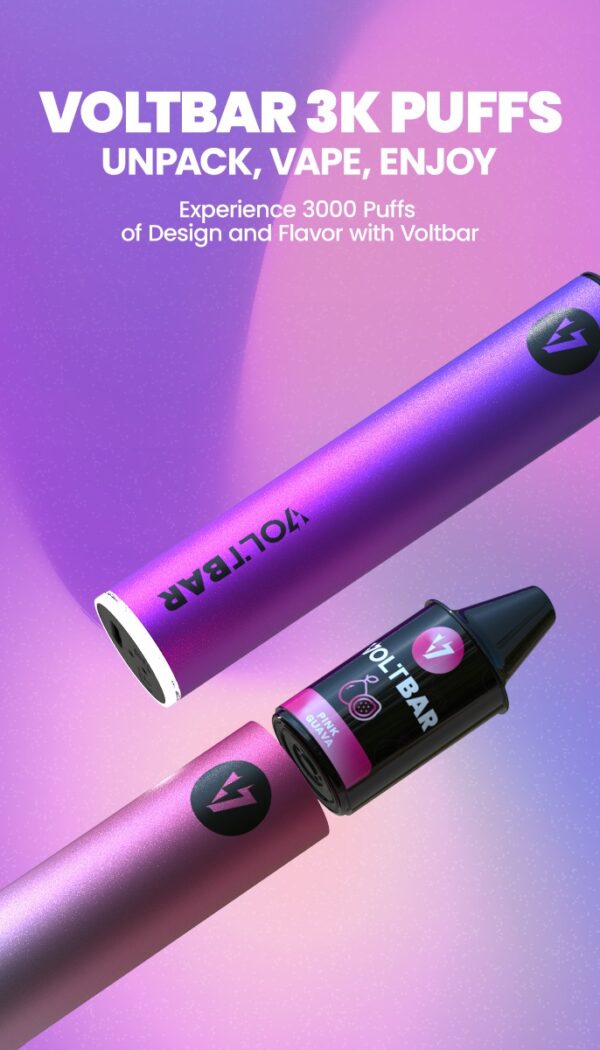 voltbar 3000 puffs starter kit & cartridge genuine stock buy now