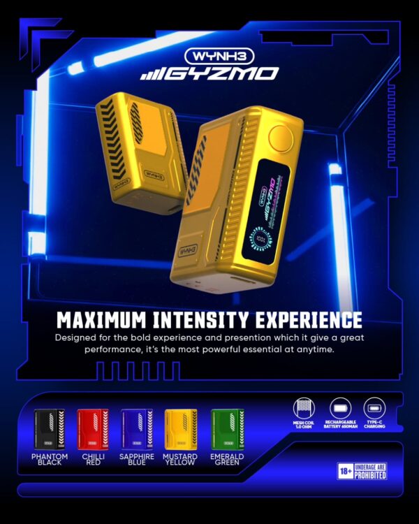 Wynh3 GYZMO Device & Cartridge | Official Authentic Product