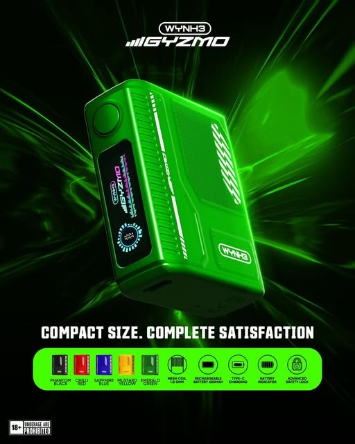 Wynh3 GYZMO Device & Cartridge | Official Authentic Product